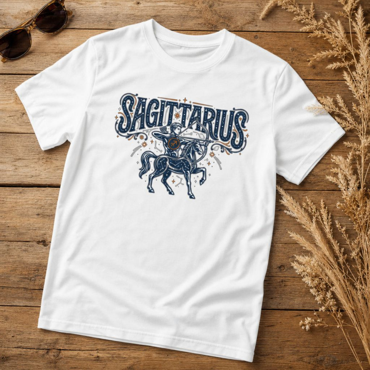 Sagittarius Zodiac Celestial T-Shirt
