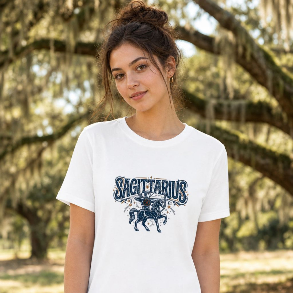 Sagittarius Zodiac Celestial T-Shirt