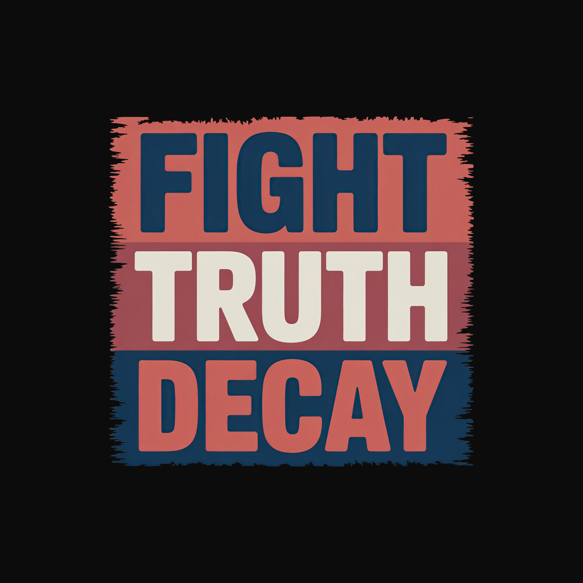 Fight Truth Decay Retro Protest T-Shirt | Facts Matter Graphic Tee