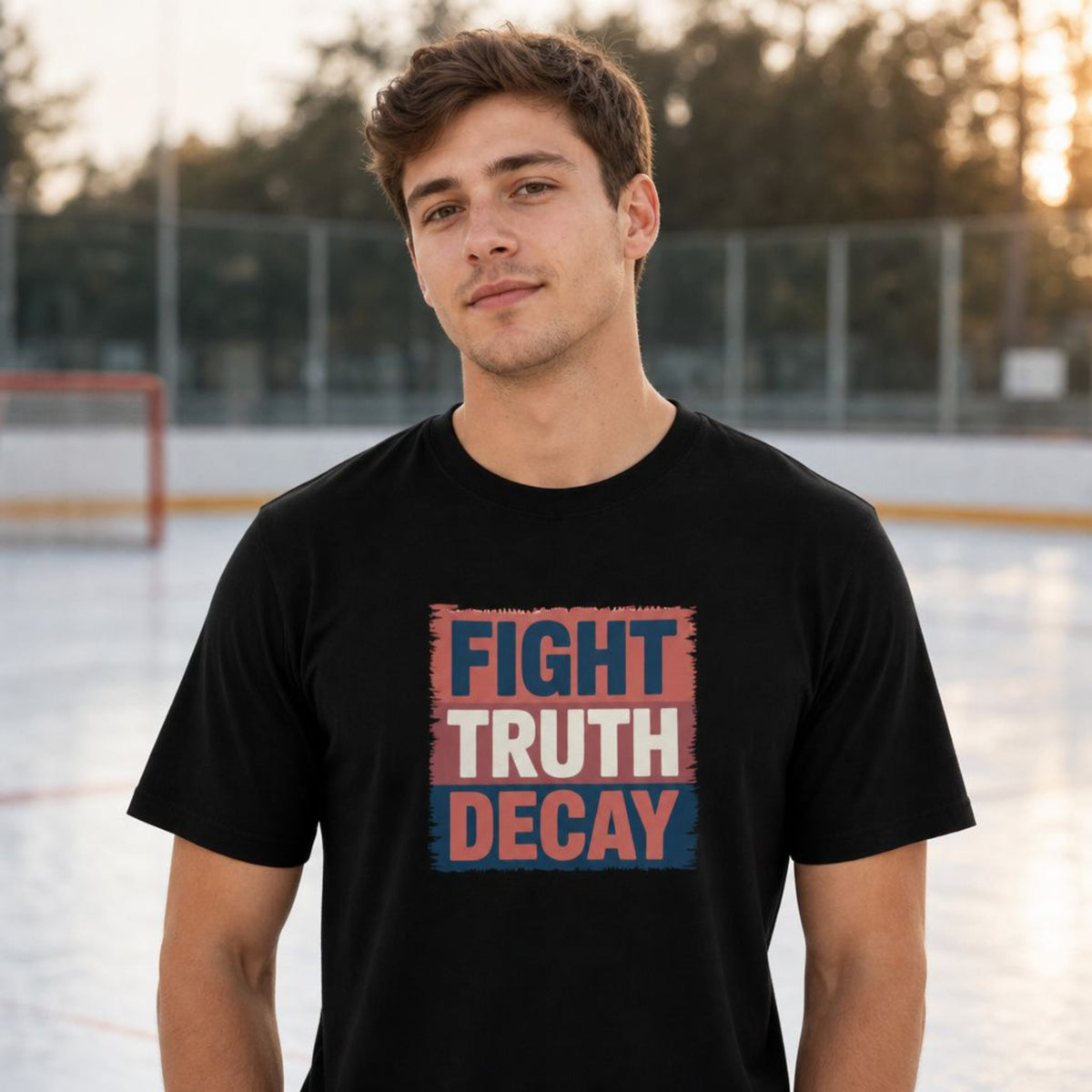 Fight Truth Decay Retro Protest T-Shirt | Facts Matter Graphic Tee