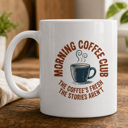 Morning Coffee Club - Diner Regulars Coffee Mug