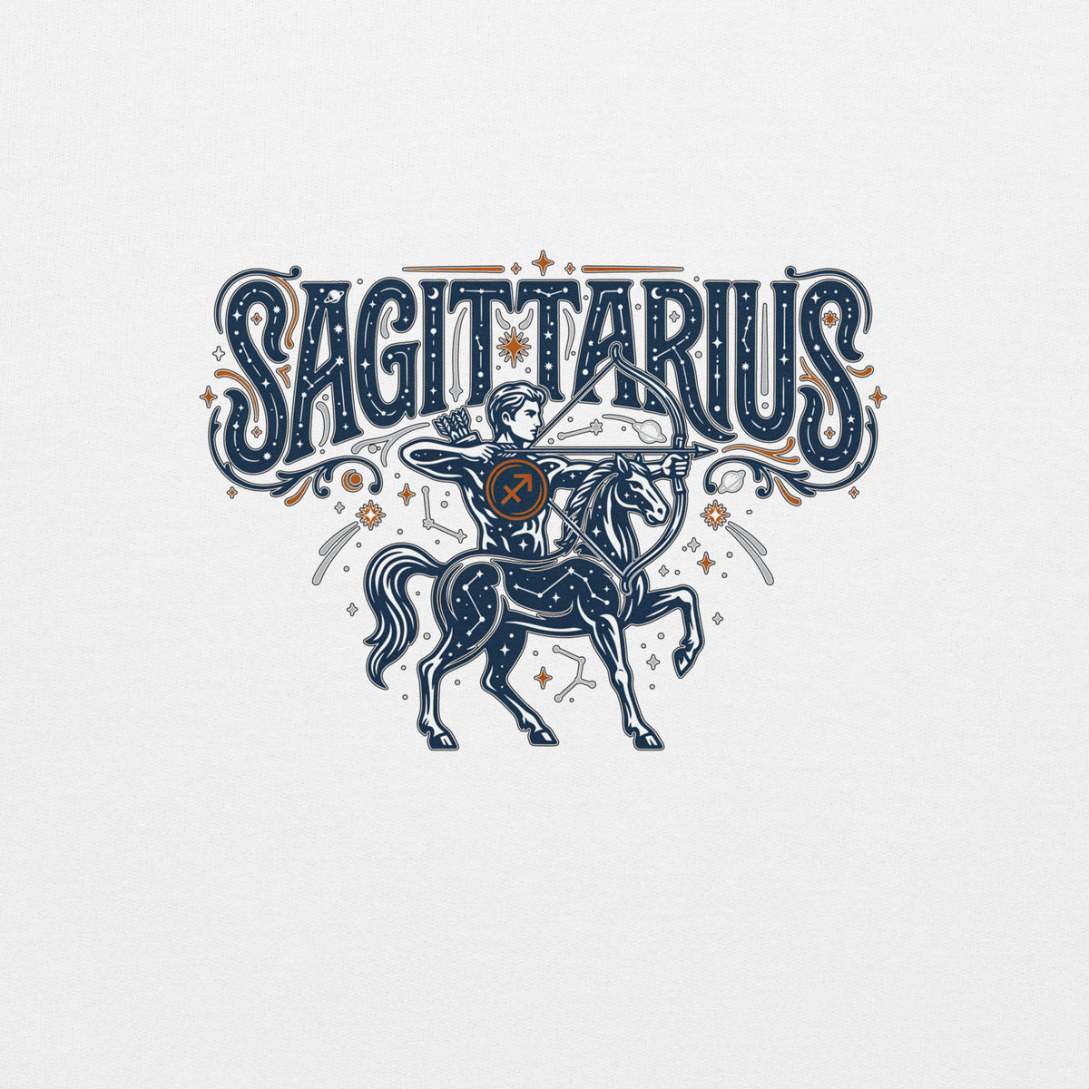 Sagittarius Zodiac Celestial T-Shirt