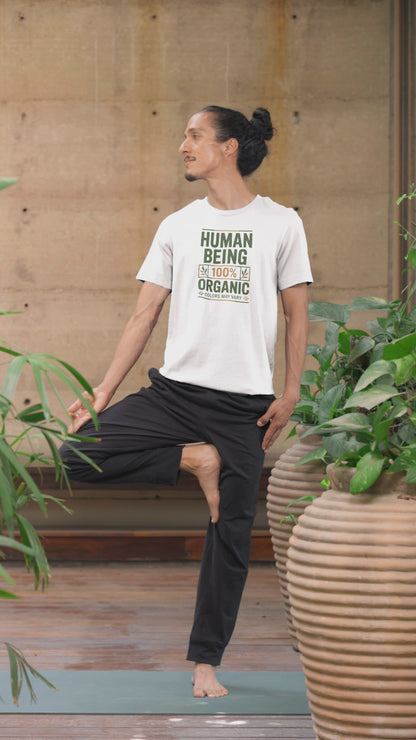 Human Being 100% Organic T-Shirt | Colors May Vary Equality Tee